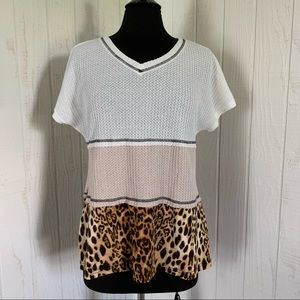 Shien multi colored top